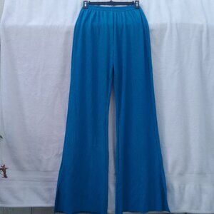 Luxury well-done silky-soft wide-leg pants, brand new